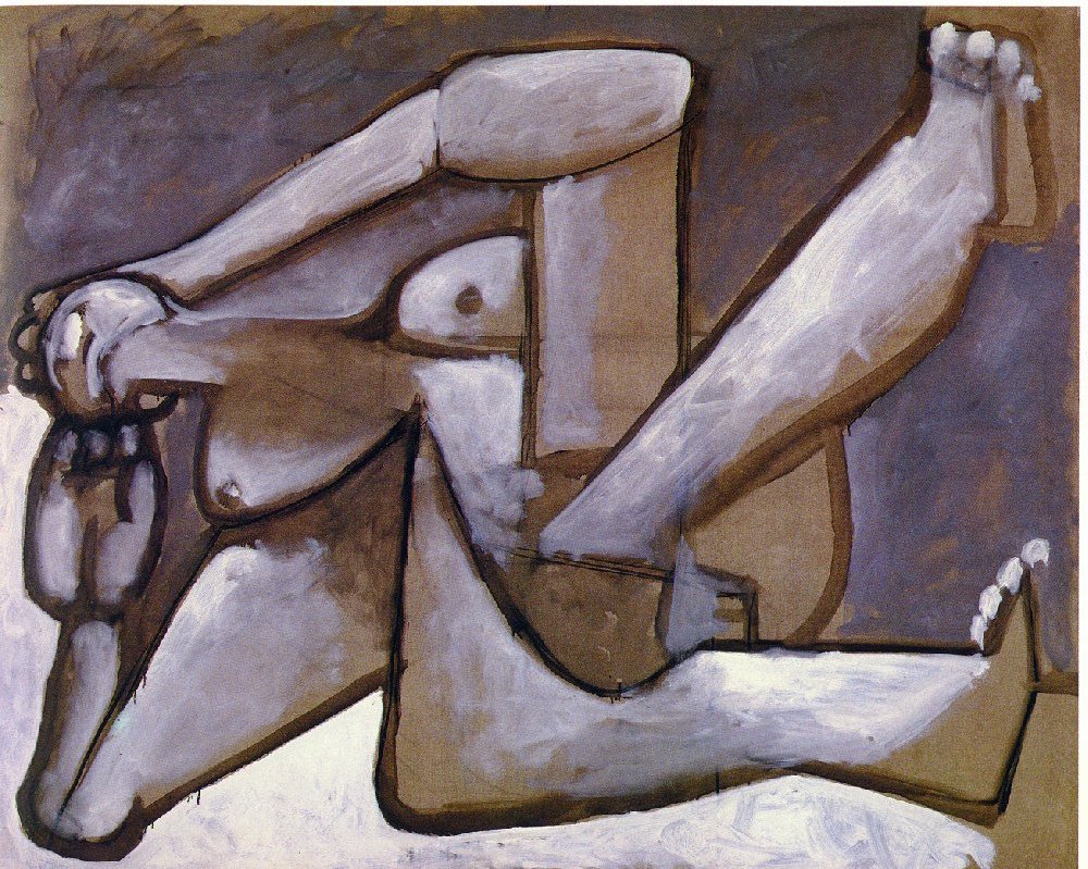 Picasso Reclining woman 1954